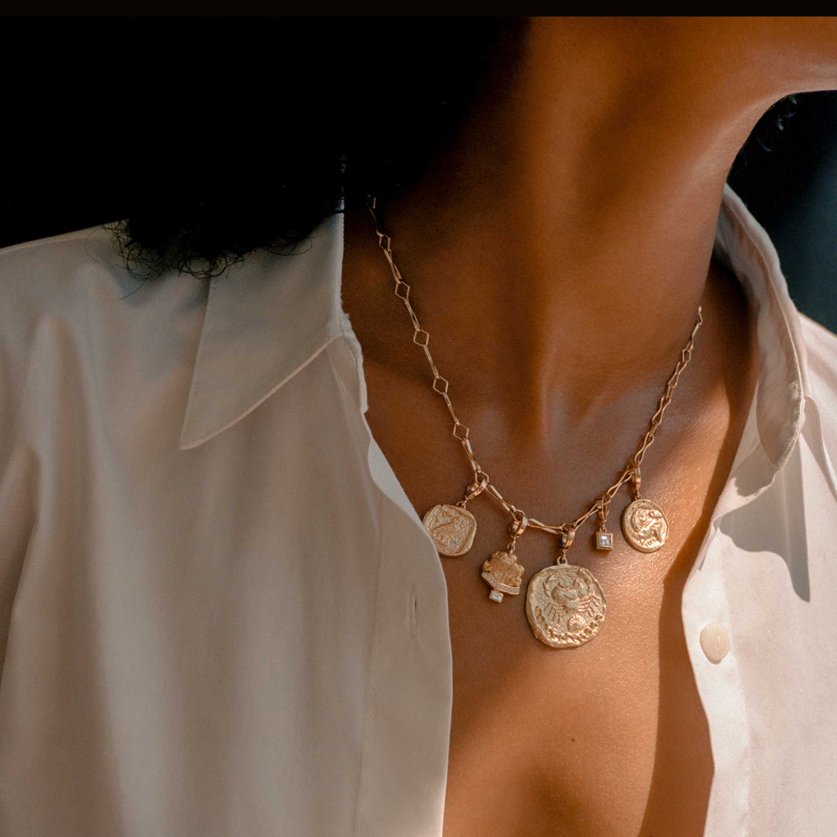 Large Diamond Link Kette