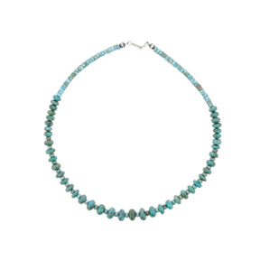 Large Polished Natural Turquoise Necklace