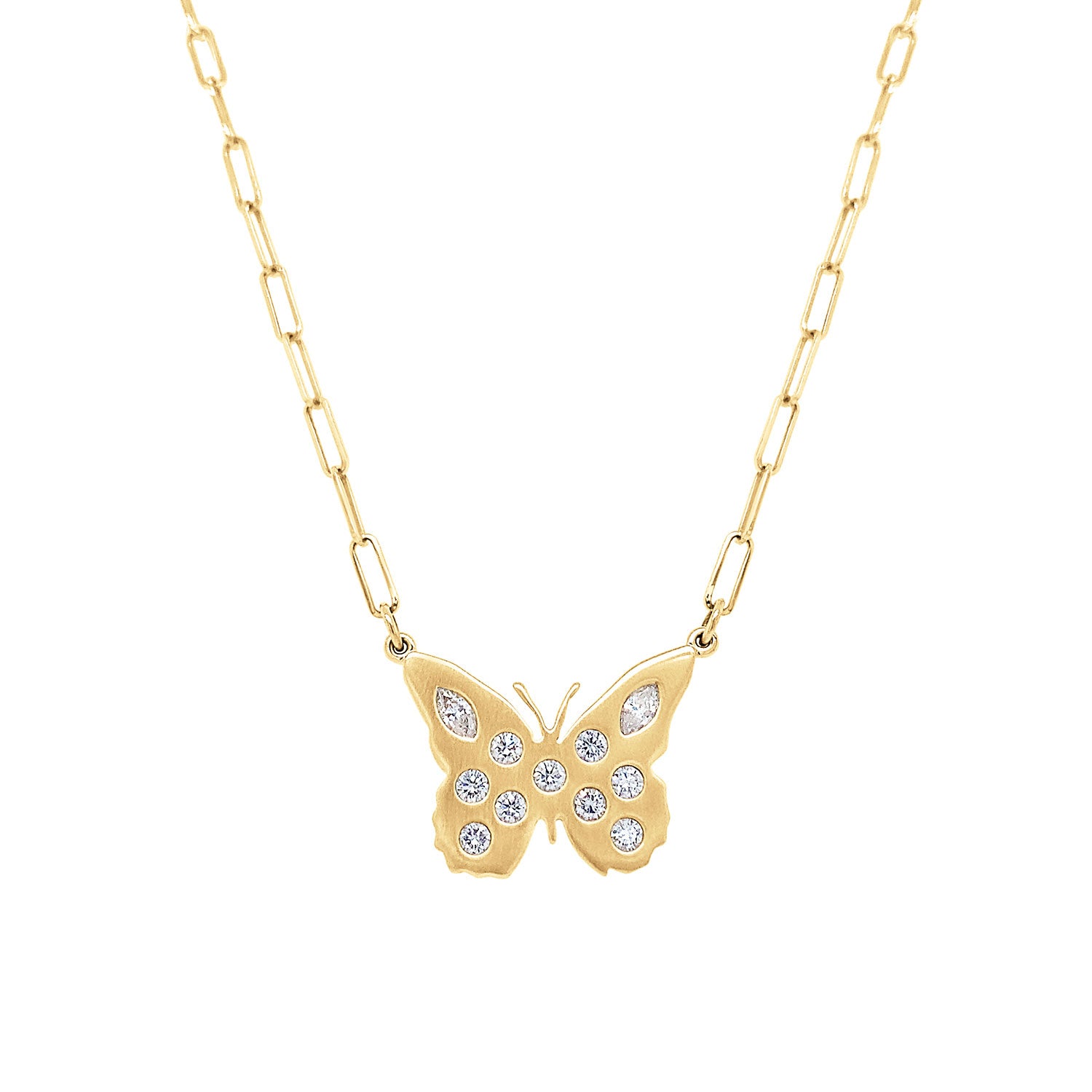 Lindy Small Butterfly Necklace
