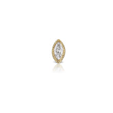 Boucle d'oreille Marquise Or Jaune