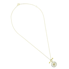 Mini Compass Necklace