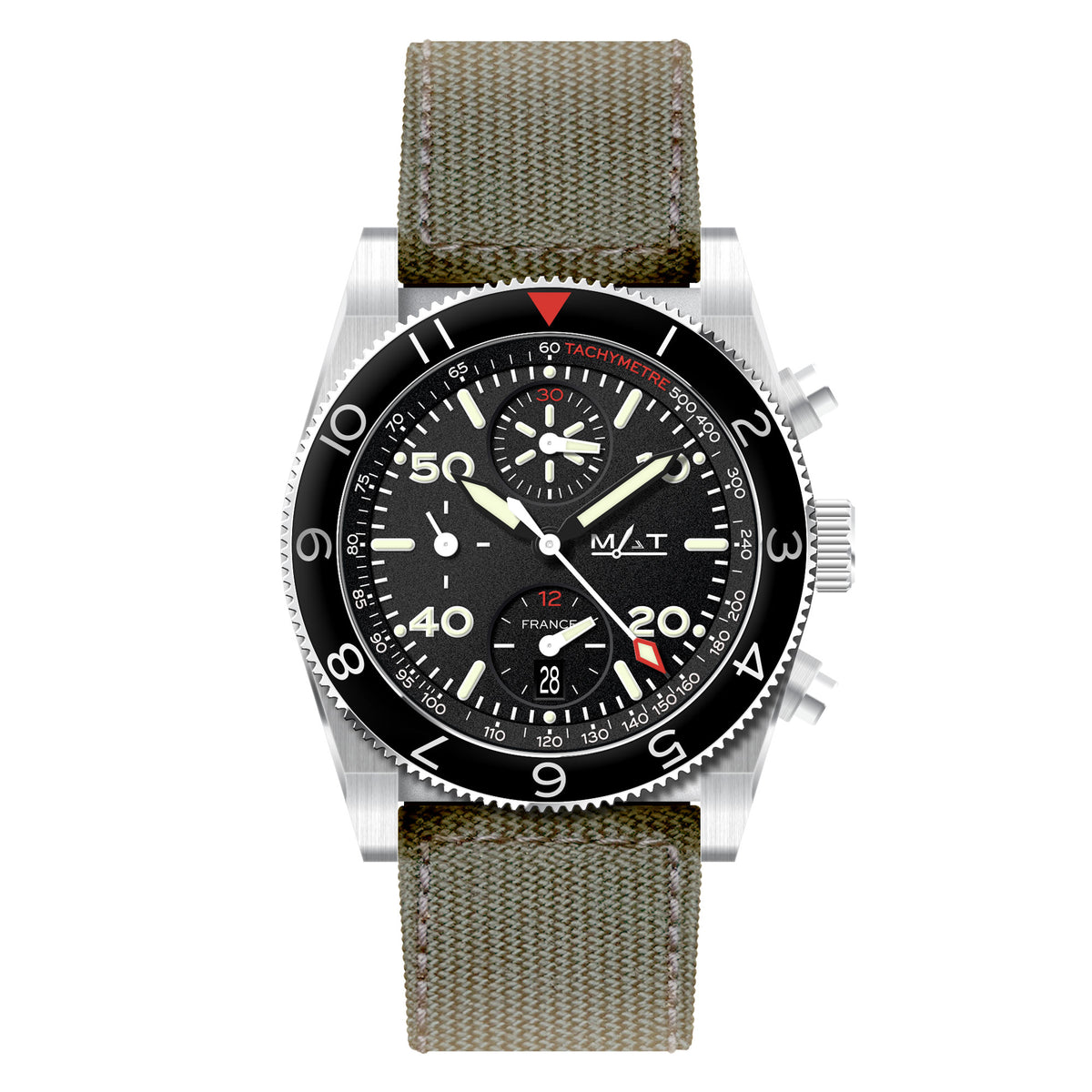 Meca Chrono Black Uhr