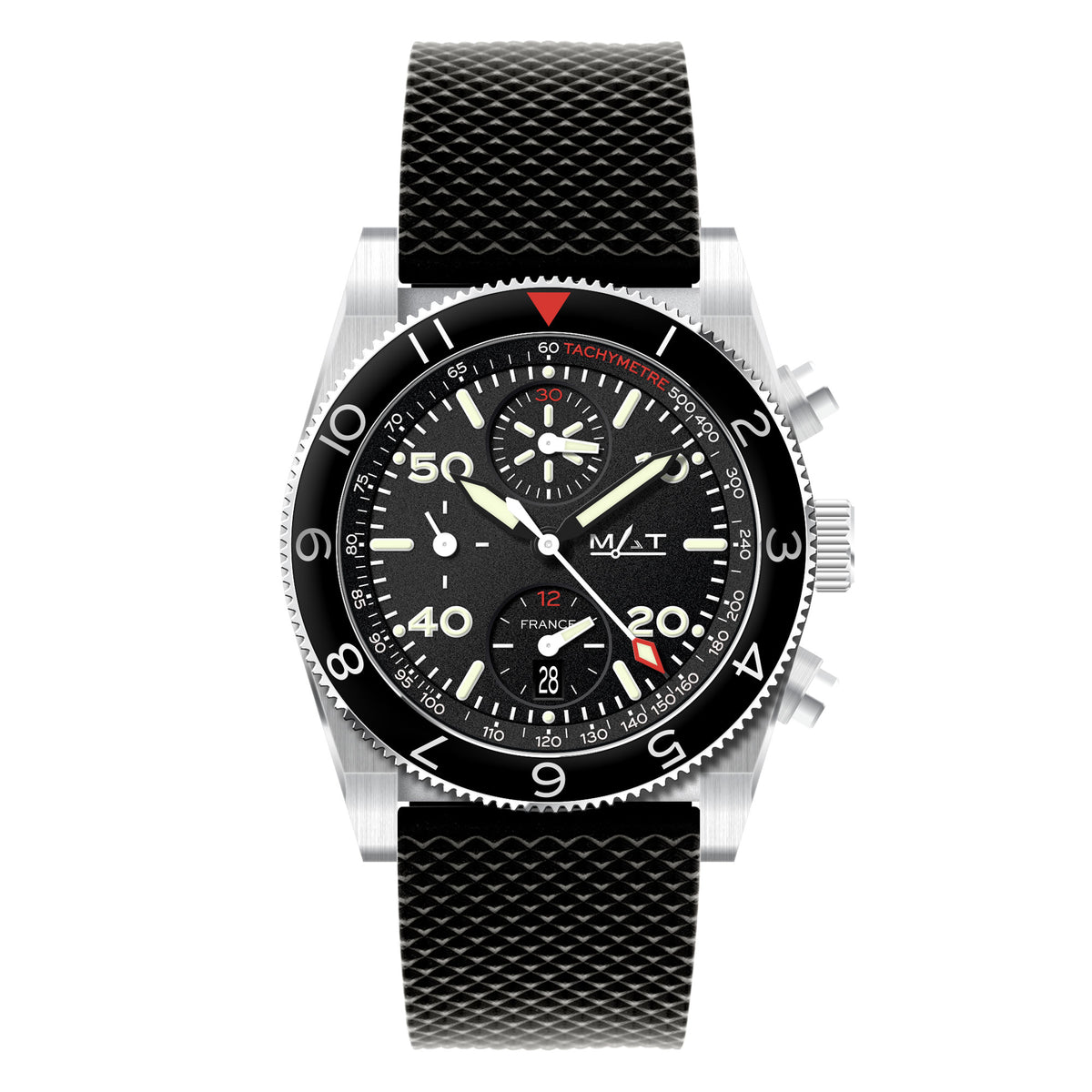 Meca Chrono Black Uhr