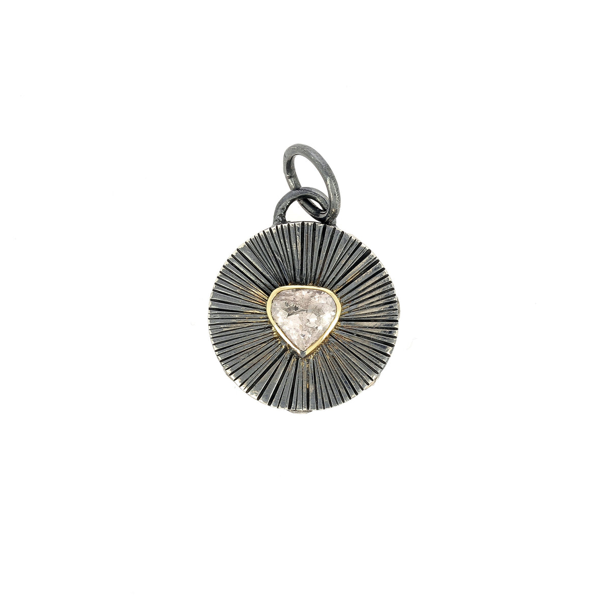 Halskette mit Diamanten im Morganit- und Rosenschliff