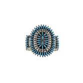 Needle Turquoise Zuni Bracelet