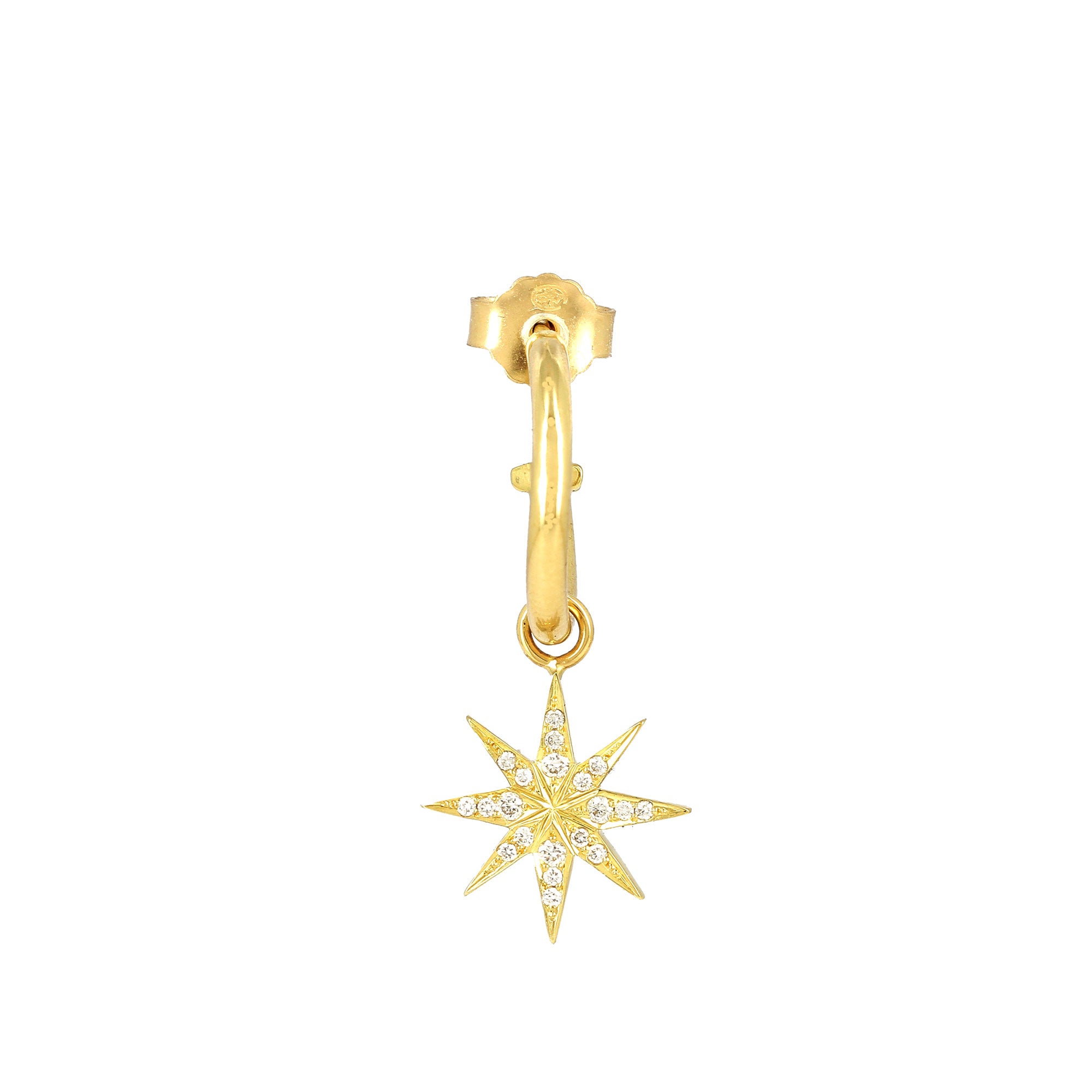 Boucle d'oreille North Star