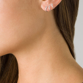 Bo Spicy Or Blanc - Vanessa de Jaegher - Boucles d’oreille pour femme - Mad Lords