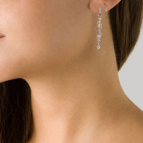 Boucle D’Oreille Indiana Or Blanc - Vanessa de Jaegher - Boucles d’oreille pour femme - Mad Lords