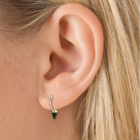 Boucle D’Oreille Black Opal 8MM - Maria Tash - Boucles d’oreille pour femme - Mad Lords