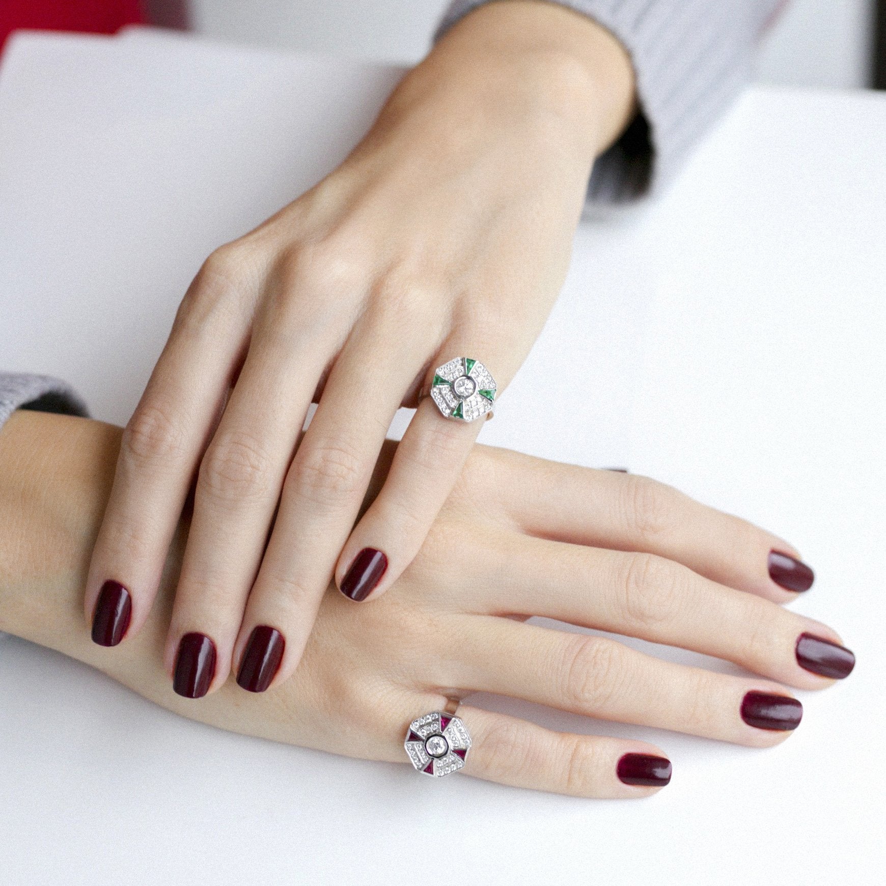 Paris Ruby Diamond Ring