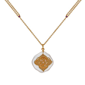 Collier Pebble Troisième Oeil