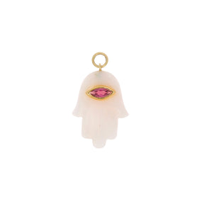 Charm Rose Hamsa Marquise