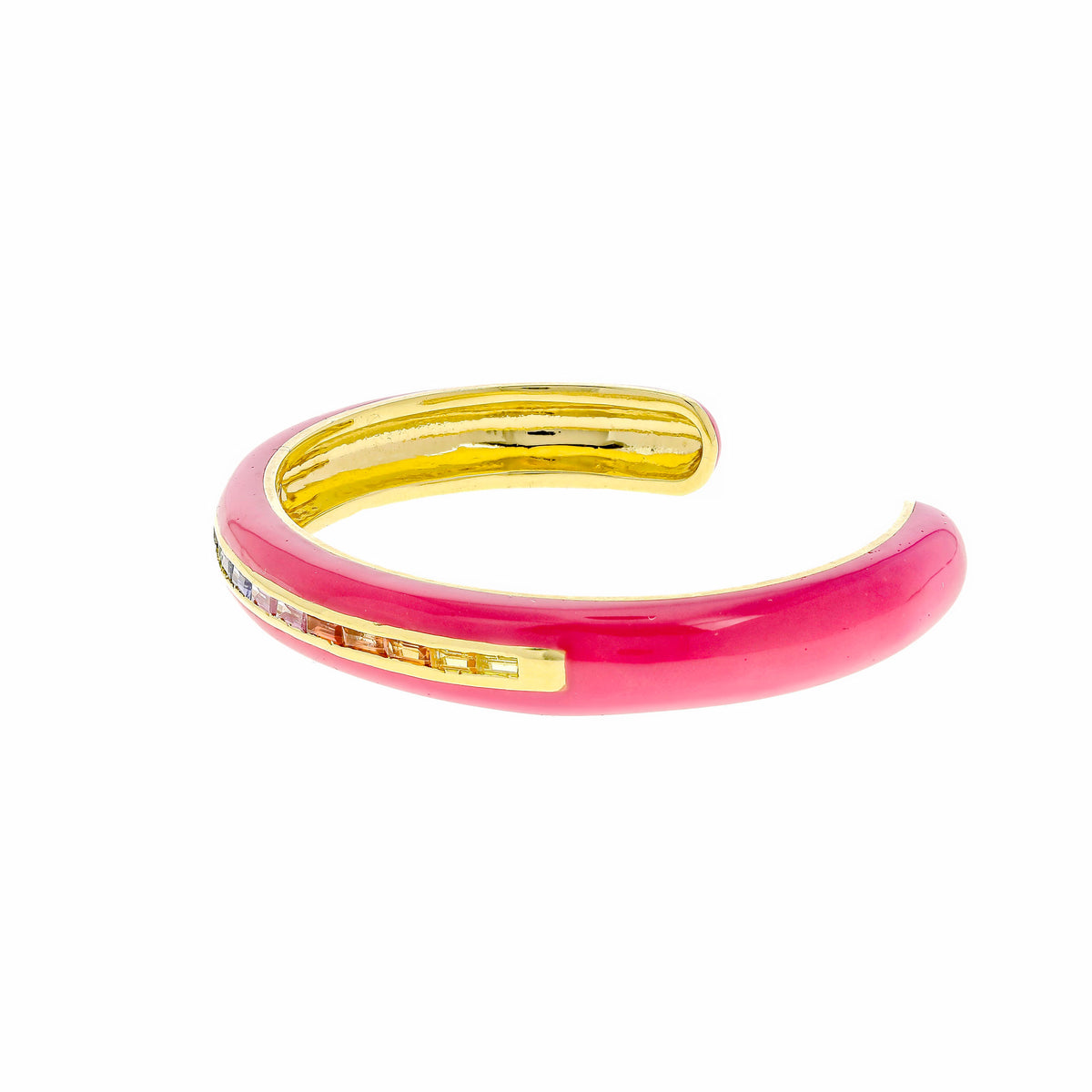 Pink Rainbow Burst Armband