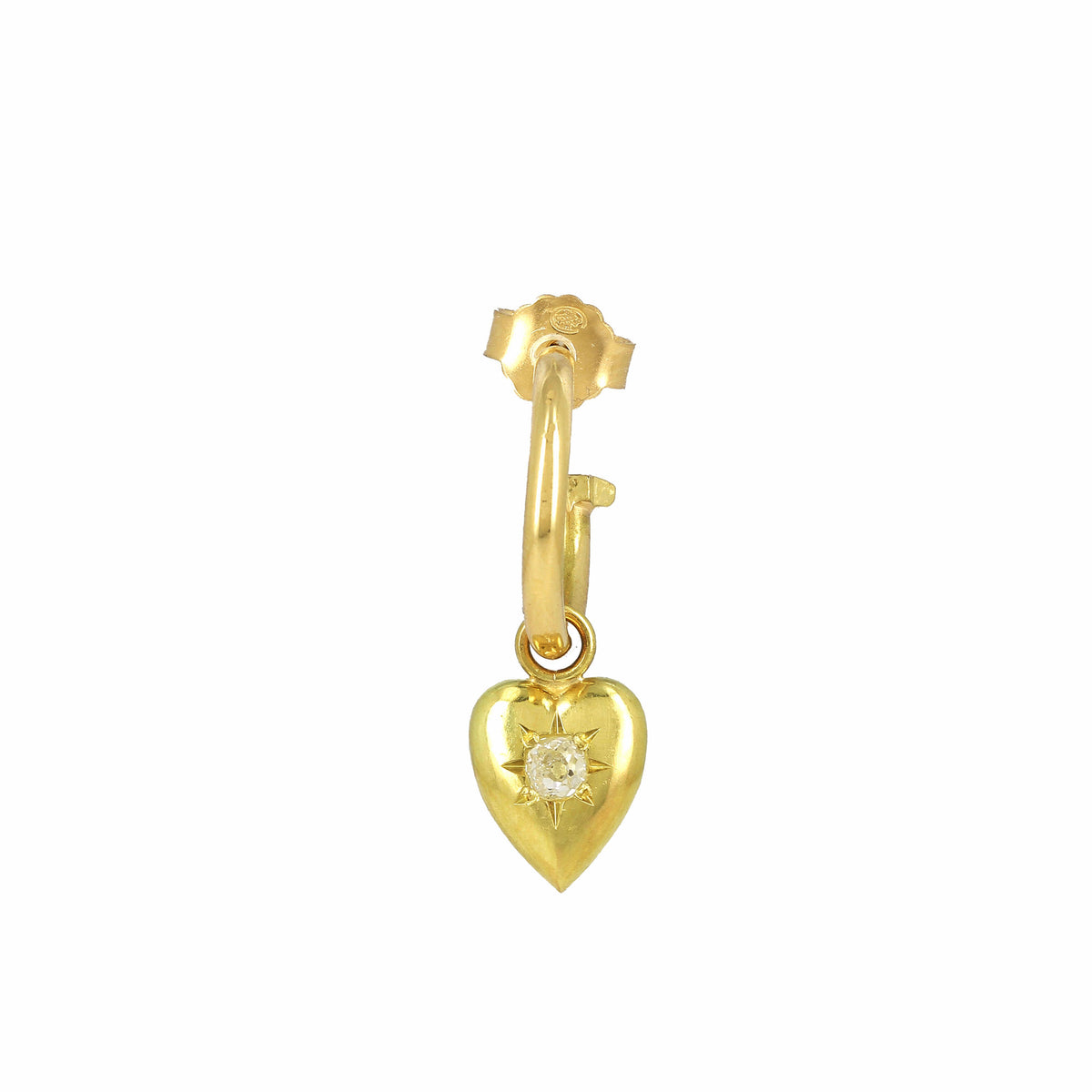 Boucle d'oreille Plump Heart Star