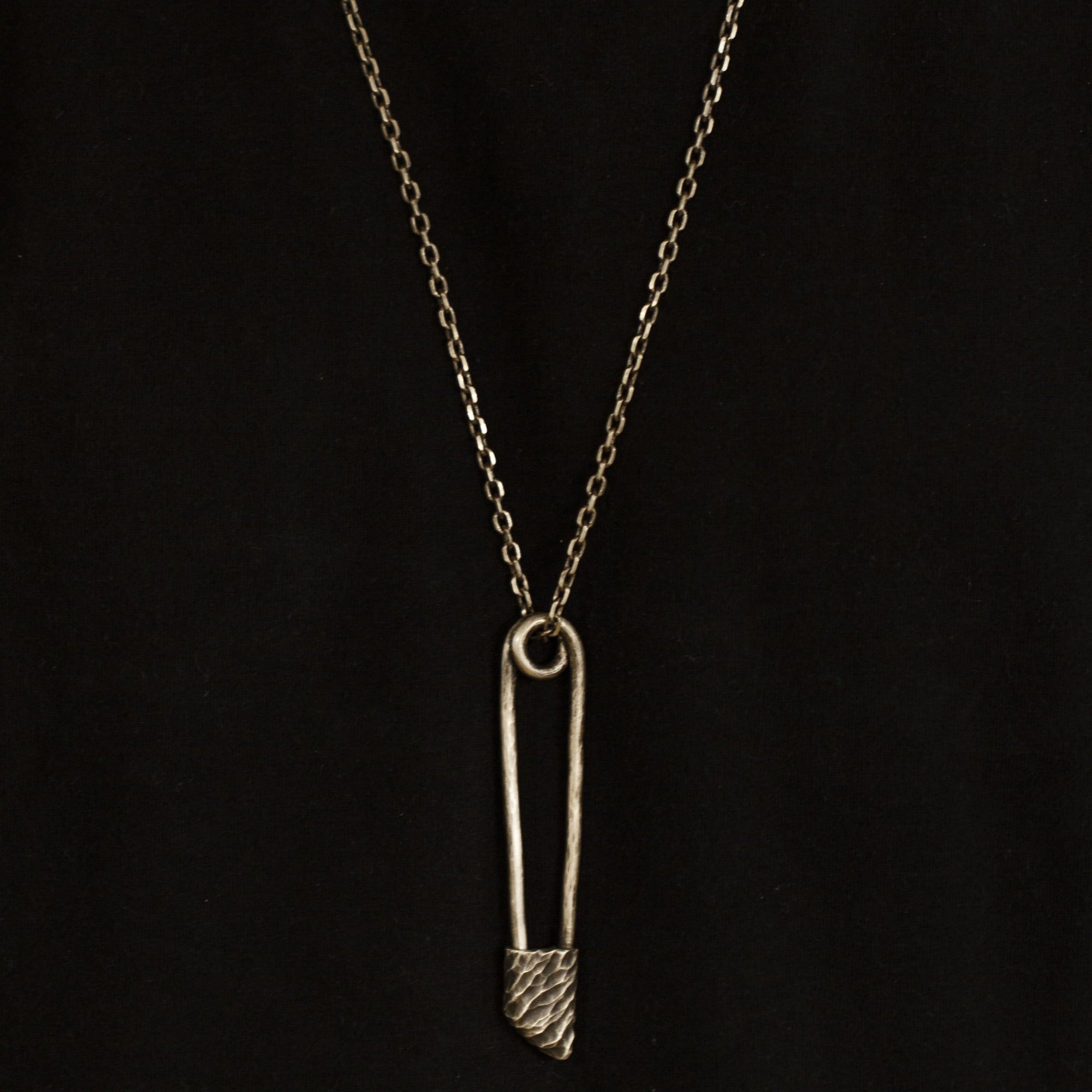 Safety Pin Necklace