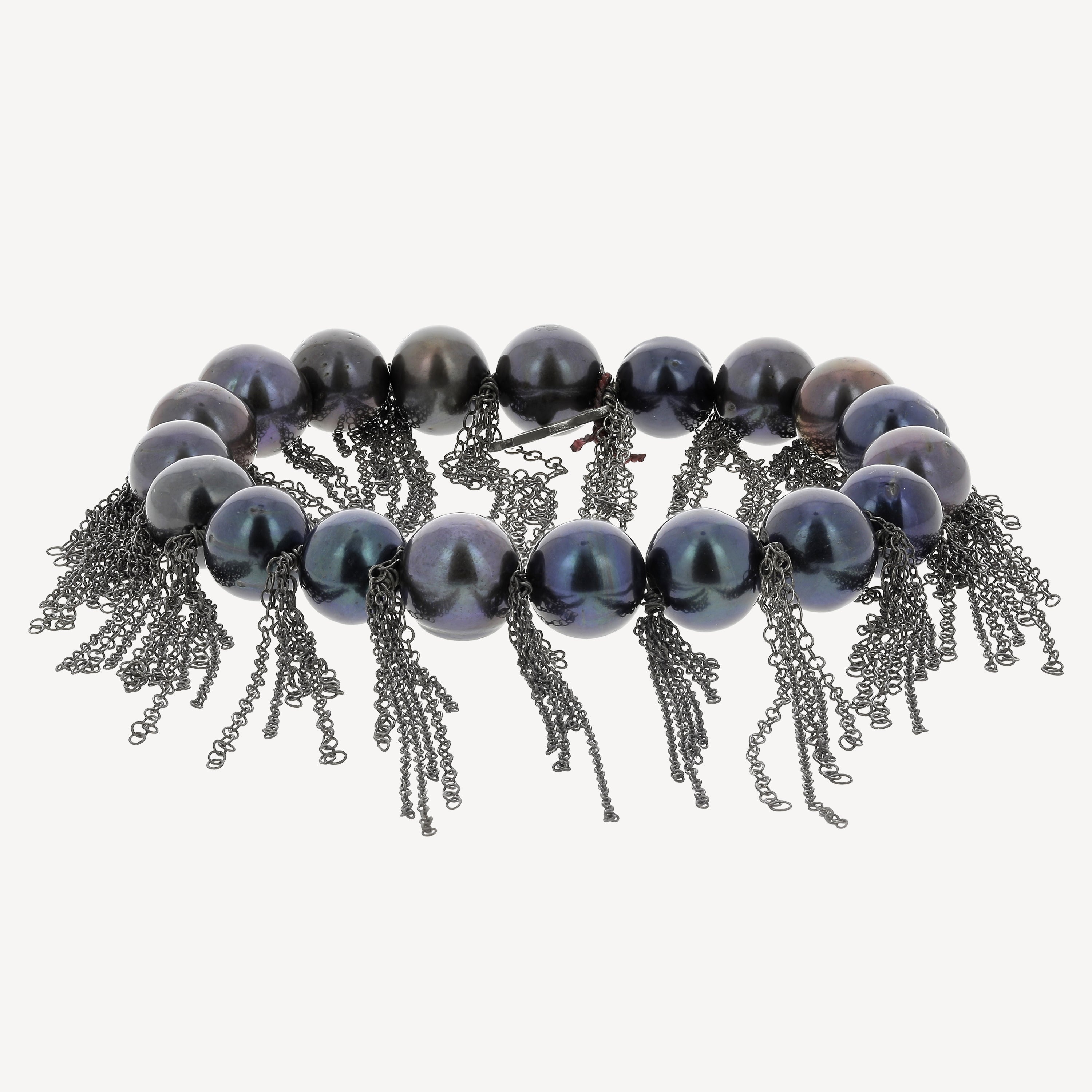 Tahitian Pearl Bracelet with fringes