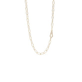 Chaîne Or Jaune Small Diamond Hook