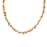 Spiny and Turquoise Necklace