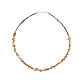 Spiny and Turquoise Necklace