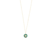 Collier Splash with Malachite