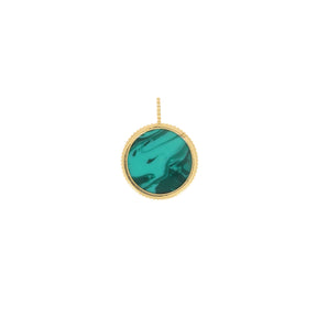 Collier Splash with Malachite