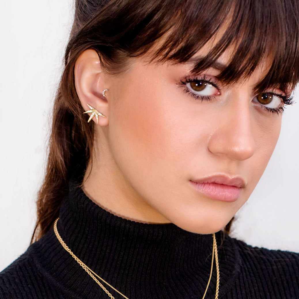 Boucle d'oreille Starburst