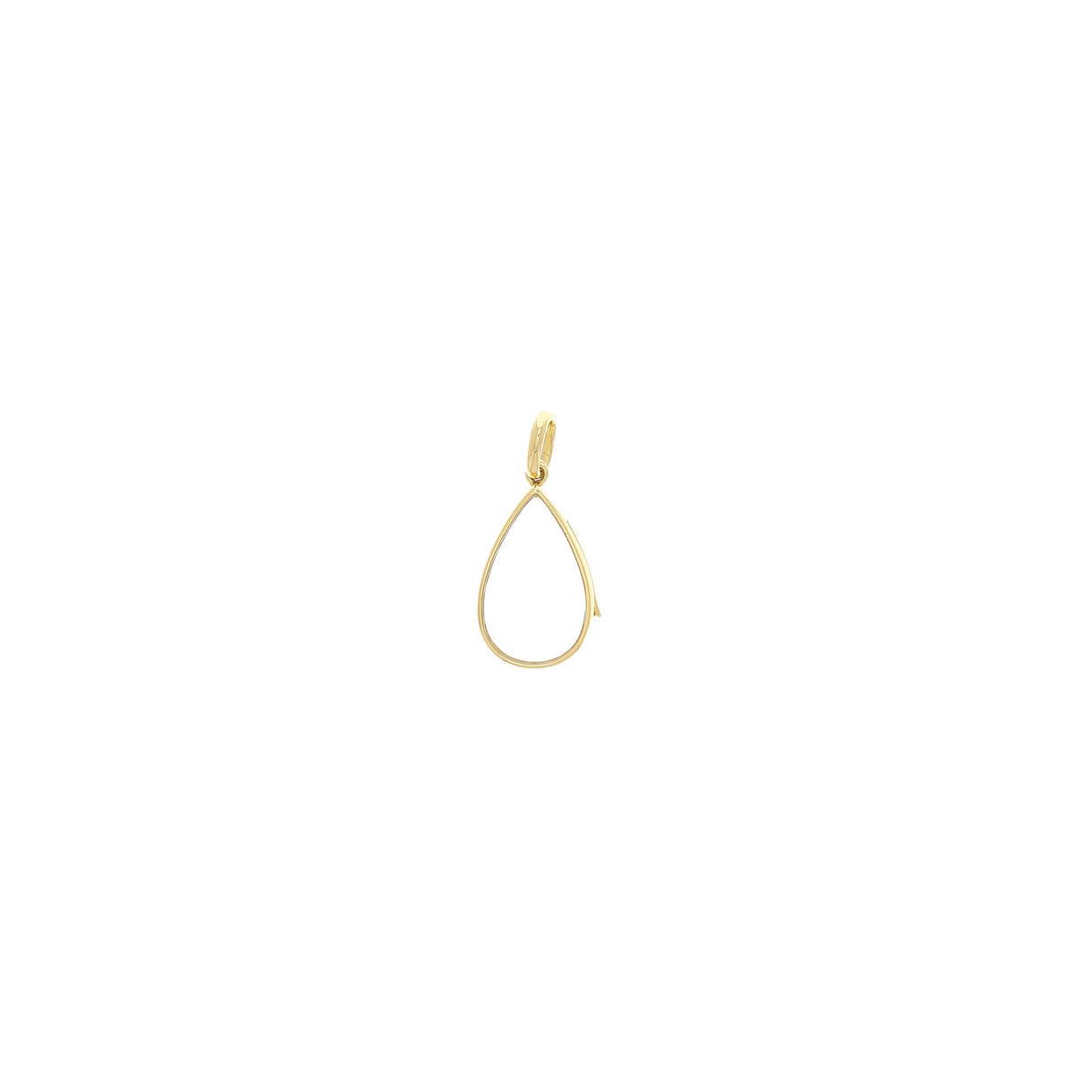 Gold Saffron Locket Anhänger