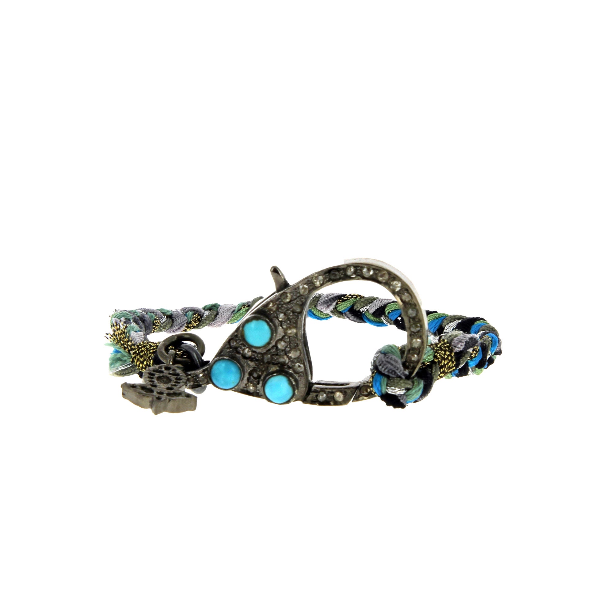 Bracelet Three Turquoises Clasp