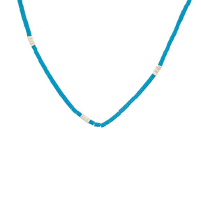 Turquoise and Heidi Necklace