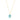 Turquoise Necklace with Aquamarine
