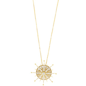 Collier Wandering Star Mother of Pearl
