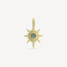 Solis Yellow Gold Earring